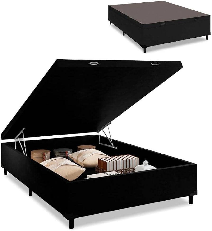 Cama Box Prince Preto